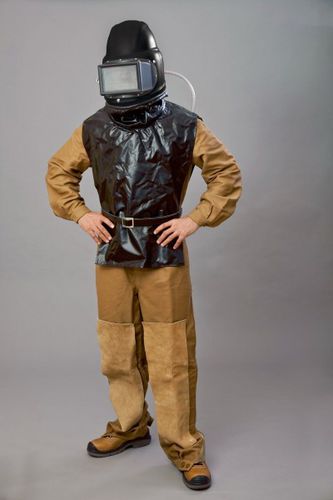 Casque de sableur - C4-PLUS - EKASTU Safety - EN 397 / avec grille de protection / avec visière