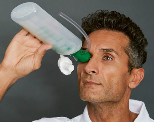 Douche oculaire portable - EKASTU Safety - pour laboratoire / en plastique