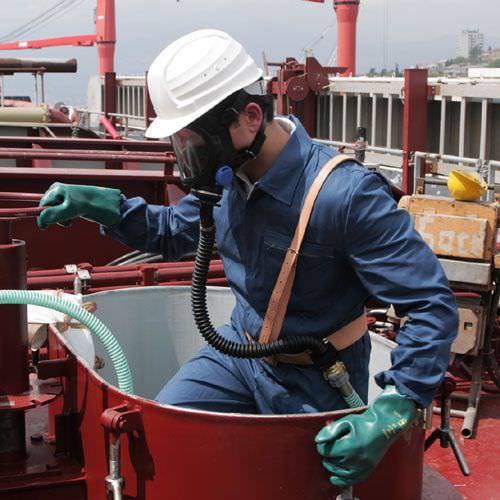 Casque avec respirateur - 6500/Basic - EKASTU Safety