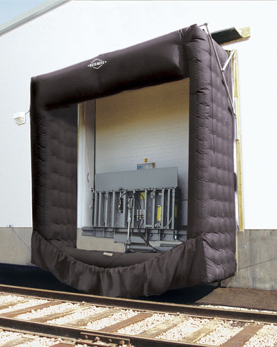 Sas de chargement rétractable - Rail-Dox™ - Rite-Hite - souple / gonflable / calorifugé