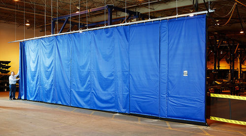 Rideau en PVC - SCH - Rite-Hite - en tissu / coulissant / acoustique
