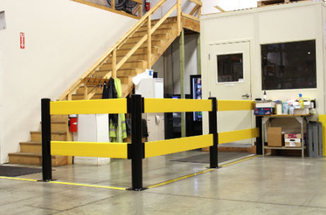 Système de barrière à accès restreint pour ligne d'emballage - GuardRite® Flex - Rite-Hite