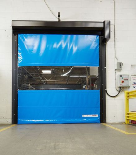 Porte à enroulement - LiteSpeed® - Rite-Hite - PVC / en polyéthylène / pour l'industrie agroalimentaire