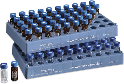 Flacon cylindrique - Waters - en verre / pour préparation d'échantillons
