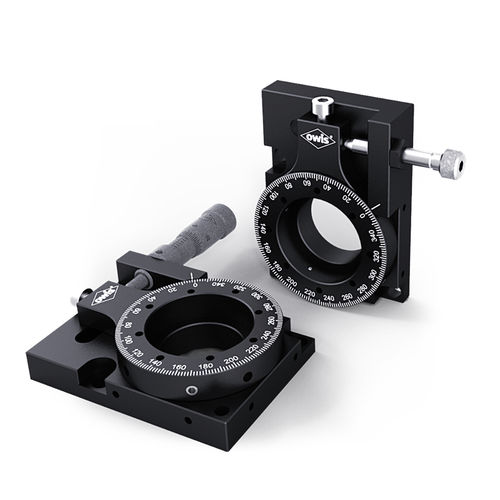 Platine de positionnement verticale - WV 40 series - OWIS GmbH - rotative / manuelle / 1 axe