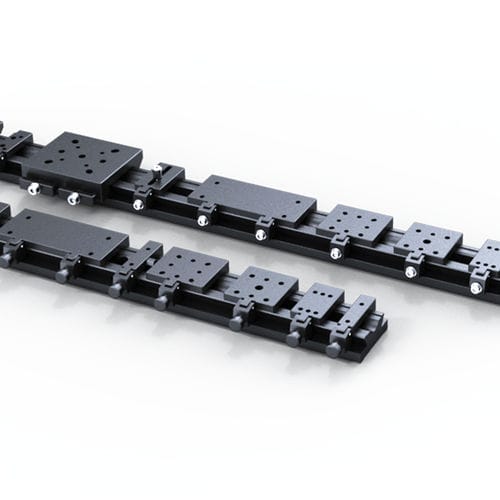 Glissière linéaire en aluminium anodisé - RT 40  - OWIS GmbH