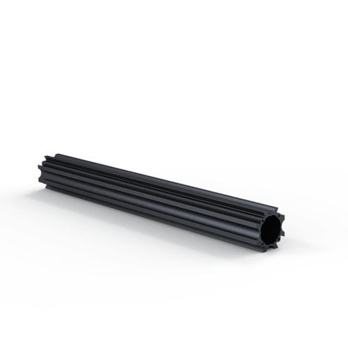 Profilé en aluminium - S 40-4 series - OWIS GmbH - rond / de guidage