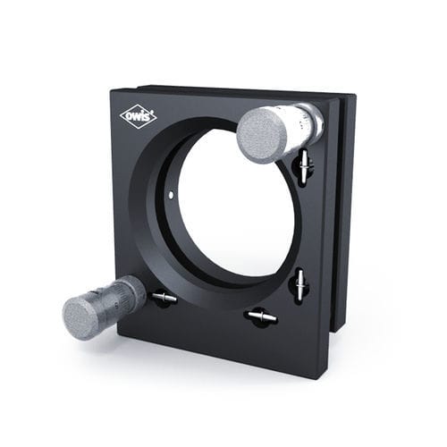 Porte-polariseur optique - TRANS 80  - OWIS GmbH - XY / en aluminium