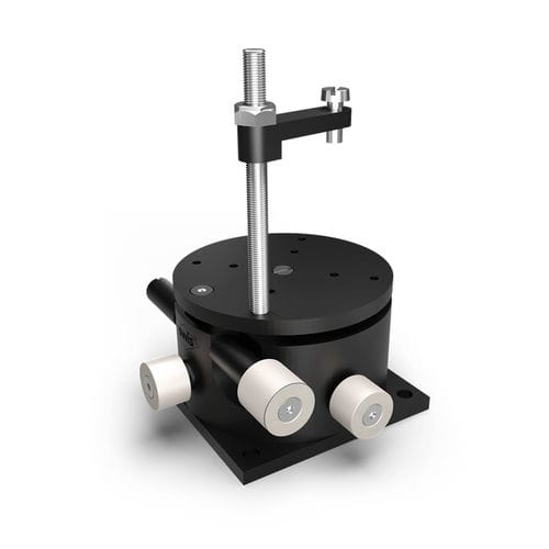 Platine de positionnement pour prisme - PR 60-D60-BP - OWIS GmbH - d'inclinaison / manuelle / 3 axes
