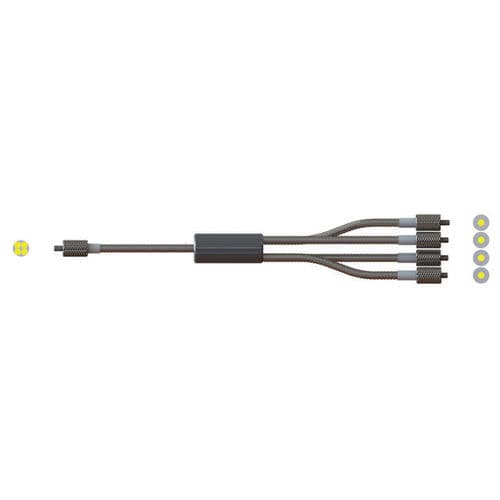 Câble répartiteur de fibre optique - FC4-UVIR200-2	 - Avantes - 5 dérivations / flexible