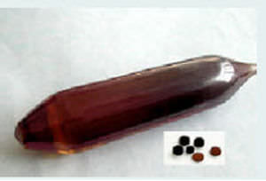 Cristal de grenat aluminium yttrium dopé Cr (Cr:YAG) - Changchun New Industries Optoelectronics Tech.Co.,