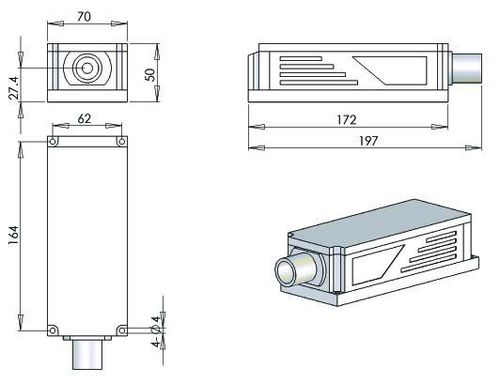 Module laser CW - MSL-FN-532 - Changchun New Industries Optoelectronics Tech.Co., - à état solide / vert / à semi-conducteur
