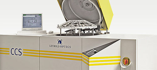 Machine de dépôt assisté par faisceau d'ions - CCS series - Bühler Leybold Optics - de couches minces / sous vide / pour lentilles ophtalmiques