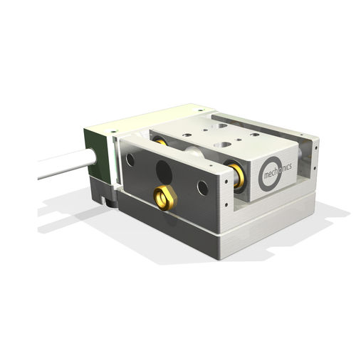 Platine de positionnement linéaire - MS30 - mechOnics ag - motorisée / multiaxe / compatible vide