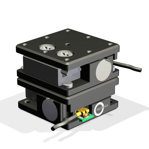 Platine XY - MS15 - mechOnics ag - de translation / piézoélectrique / 2 axes