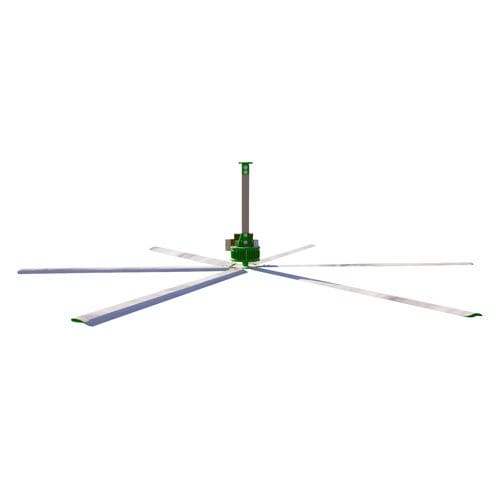 Ventilateur de plafond - MEGA AXIAL BR series - MET MANN - axial / à moteur électrique / industriel