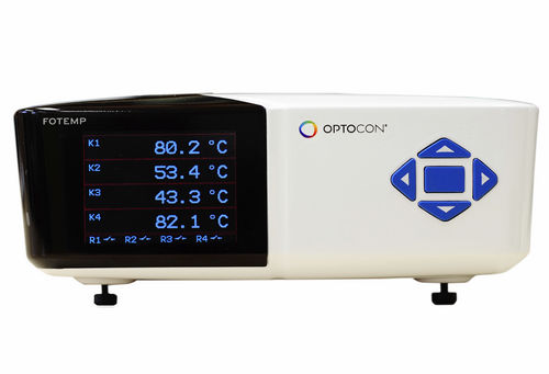 Thermomètre à fibre optique - FOTEMP1-4 - Optocon AG - numérique / de table / industriel