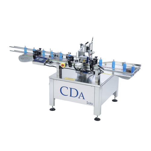 Étiqueteuse automatique - Solo - CDA - pour produits chimiques / pour bouteilles / pour applications sur le côté