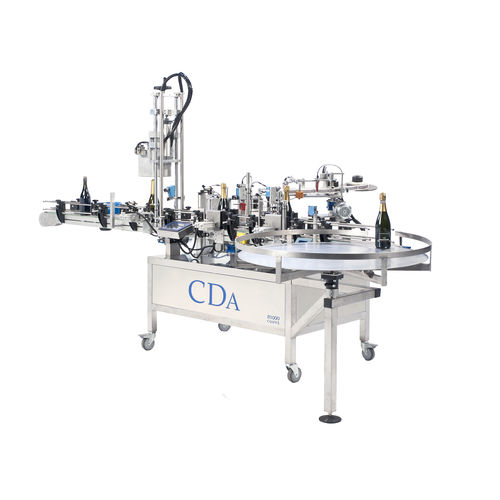 Étiqueteuse automatique - R1000 Foils - CDA - pour bouteilles / pour applications sur le côté / pour l'industrie du vin