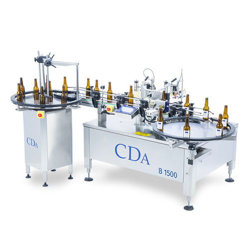 Étiqueteuse automatique - B 1500 - CDA - pour bouteilles / pour applications sur le côté / pour l'industrie de la boisson