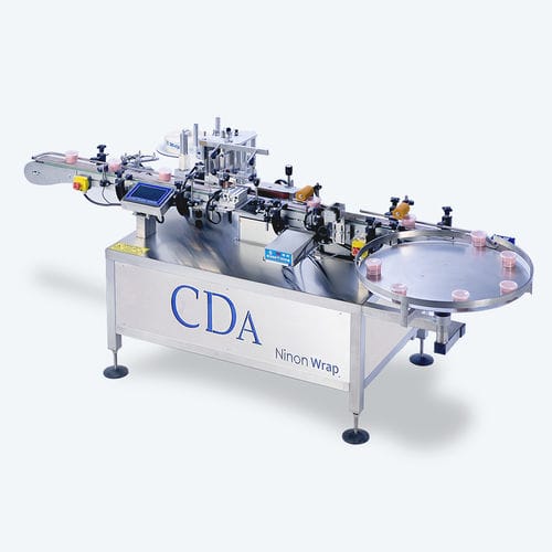 Étiqueteuse automatique - Ninon Wrap - CDA - pour produits chimiques / pour bouteilles / pour applications sur le côté