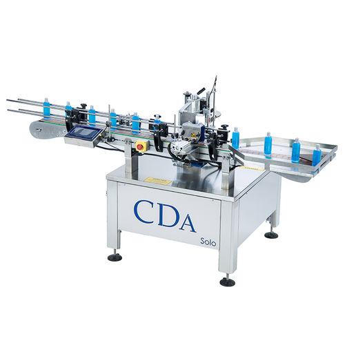 Système d'étiquetage automatique - Solo 1500 / 2500 - CDA - de seaux / pour bouteilles / de canettes