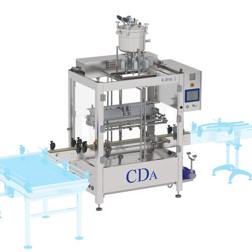 Remplisseuse boucheuse étiqueteuse automatique - CDA - pour clôture / pour bouteilles / pour produits épais
