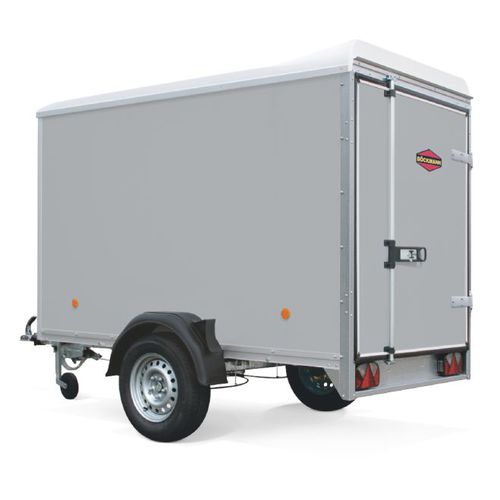 Remorque fourgon - KT series - Böckmann - porte-conteneur / extra-surbaissée / d'outil