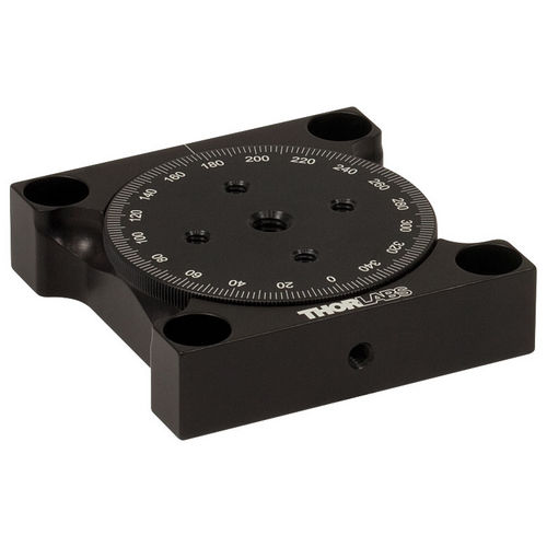 Platine de positionnement rotative - Thorlabs - manuelle / 1 axe