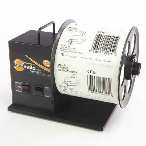 Enrouleur-dérouleur d'étiquettes - LR4500W - START International - semi-automatique / à rouleaux / portable