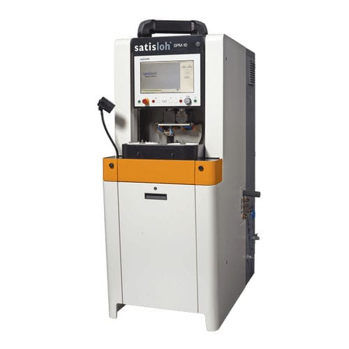 Rectifieuse plane - SPM-10  - Satisloh - pour l'optique / pour pièces / automatique