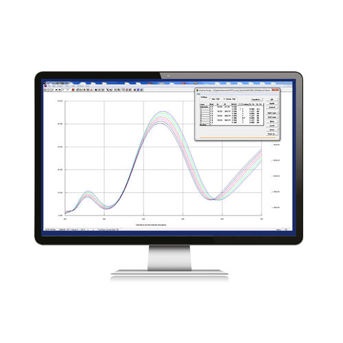 Logiciel pour spectrophotomètre - Total F+ - Satisloh - de gestion / statistique / d'interface