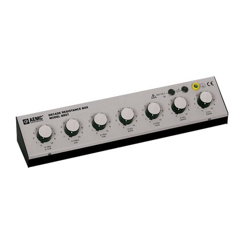 Boîte à décade de résistances - BR07   - AEMC Instruments - 7 décades