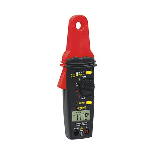 Pince multimètre numérique - CM605 - AEMC Instruments - portable / 600 V / 100 A