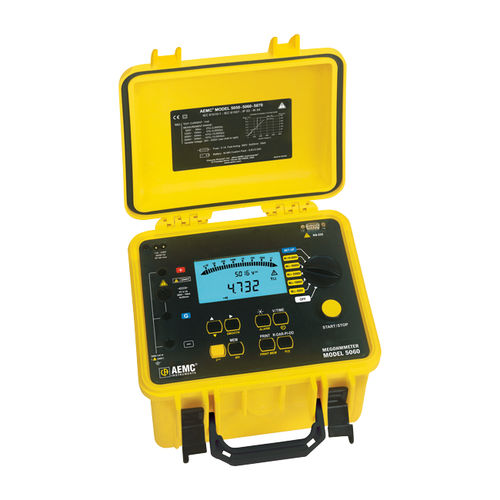 Testeur de tension - 5060  - AEMC Instruments - d'isolement / de résistance d'isolement / de courant de fuite