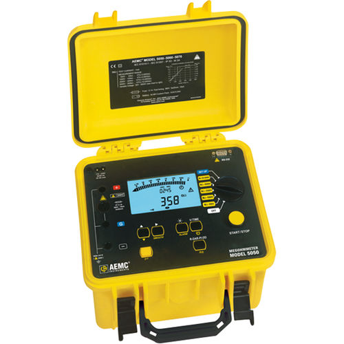 Mégohmmètre analogique - 5050  - AEMC Instruments - numérique / portable