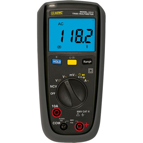 Multimètre numérique - 5212 - AEMC Instruments - portable / 600 V / CAT III