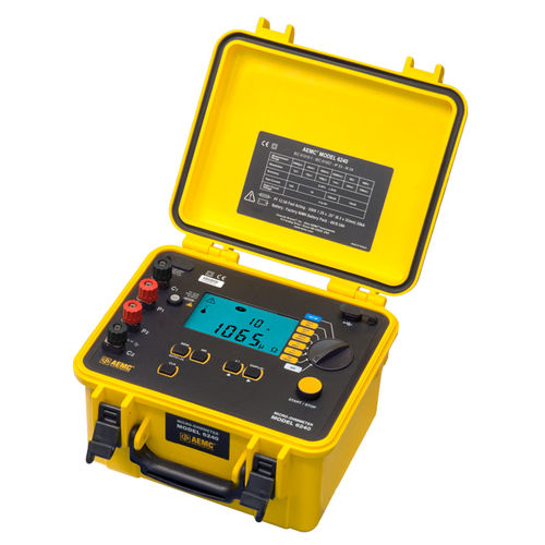 Microhmmètre numérique - 6240 - AEMC Instruments - portable / durci