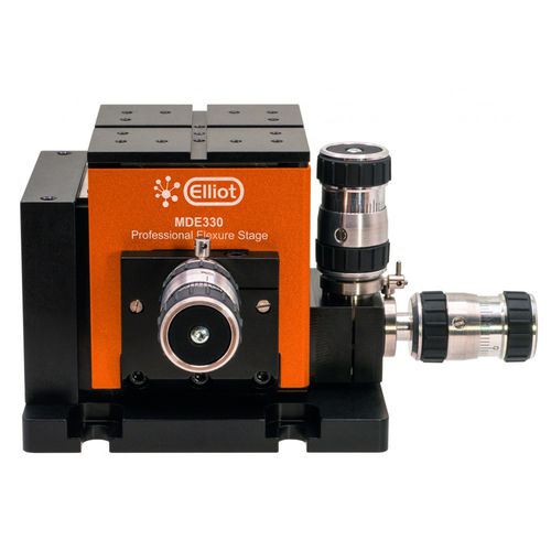 Platine XYZ - MDE122   - Elliot Scientific - verticale / rotative / manuelle