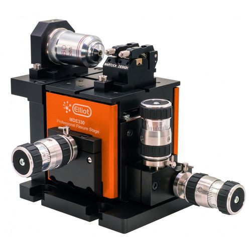 Platine de positionnement XYZ - MDE510  - Elliot Scientific - manuelle / 3 axes / de précision