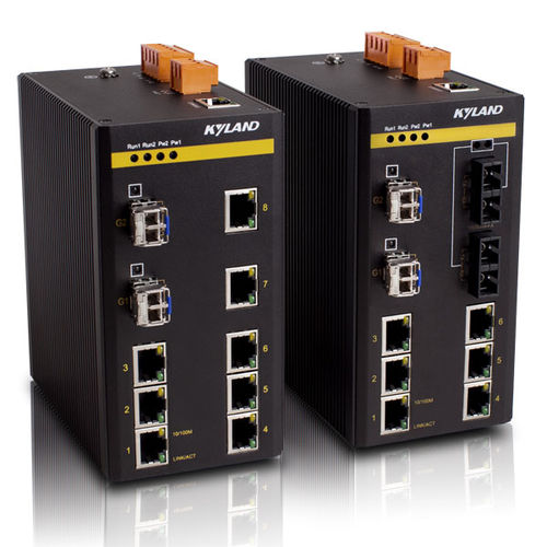 Commutateur Ethernet administrable - SICOM3000 - Kyland Technology Co.,Ltd. - 10 ports / 10/100BaseT(X) / gigabit