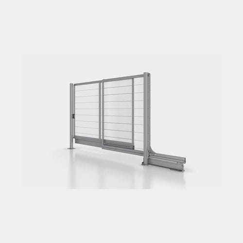 Porte coulissante - FSTG - HANS GEORG BRÜHL - pour l'intérieur / de sécurité / de grande dimension