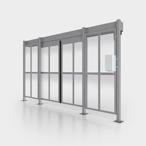 Portail coulissant - MSST®-PL-D - HANS GEORG BRÜHL - automatique / en acier / de sécurité