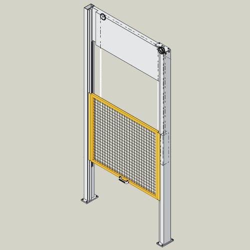 Barrière de protection - HF - HANS GEORG BRÜHL - à maille en acier