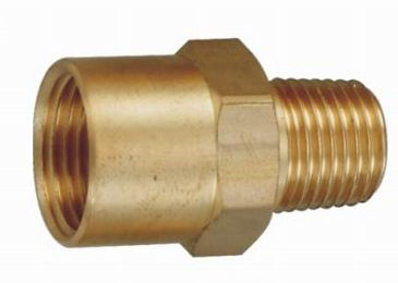 Adaptateur hydraulique pour tuyaux - Hui Bao Enterprise - de réduction / fileté / en laiton