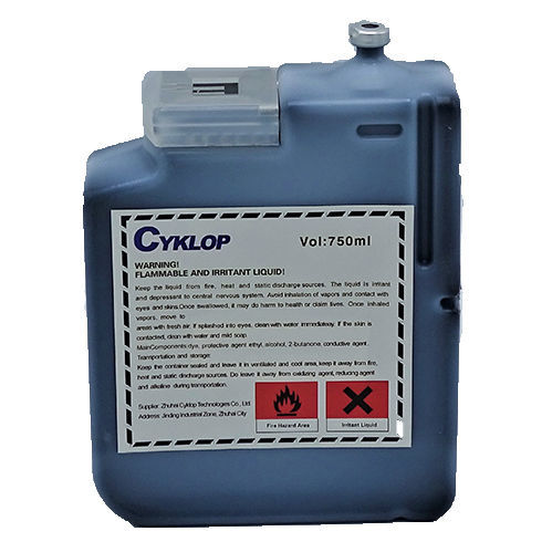 Encre pour impression jet d'encre - Cyklop - d'étiquettes code-barres / pour machine de marquage codage