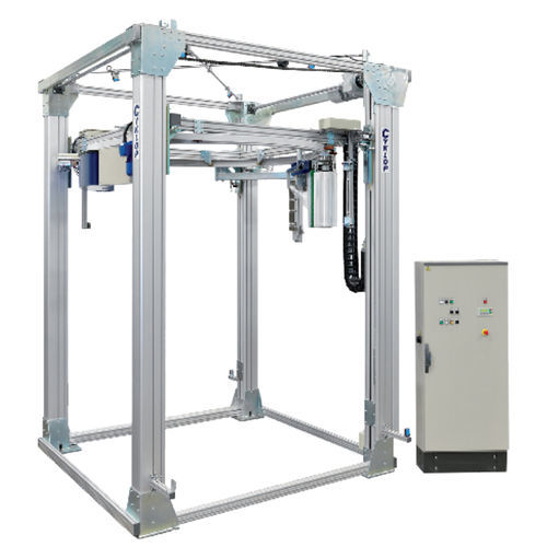 Banderoleuse avec couronne tournante - CTR 2000 TWIN - Cyklop - totalement automatique / de palettes / de film