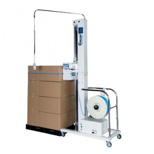 Cercleuse semi-automatique - M PAC HE - Cyklop - manuelle / pour plastique / pour profilés d'étanchéité