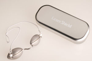 Lunettes de protection laser - I-Shield - Scitec Instruments - en silicone / en acier inoxydable