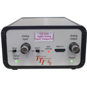 Émetteur-récepteur pour fibre optique - LTX-7215 series - Scitec Instruments - 16 canaux / bidirectionnel / analogique
